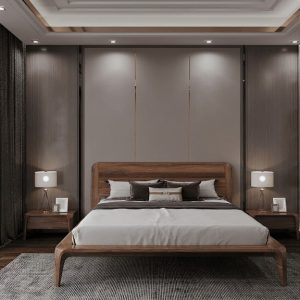 Giường Gỗ Phong Cách Hàn Quốc